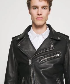 Oakwood Herren IRON Lederjacke Black 9 Oakwood Herren IRON Lederjacke Black -Oakwood Soldes Boutique 00d578070fbe4fe9848195a085a31573