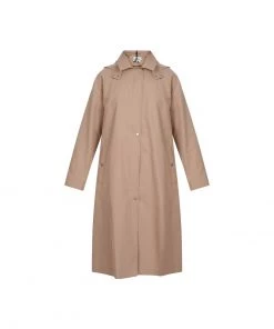 Oakwood Damen EARTH Klassischer Mantel Beige -Oakwood Soldes Boutique 0123b97f000949b88906f8f6827de64c