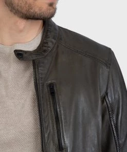 Oakwood AGENT Lederjacke Bronze Herren -Oakwood Soldes Boutique 01be5b5542494d10976d29976c74f0dc