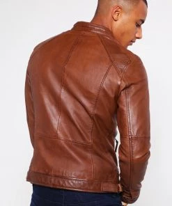 Oakwood Herren CASEY Lederjacke Brown -Oakwood Soldes Boutique 0220427512204cbfafa26d7b0aff2287
