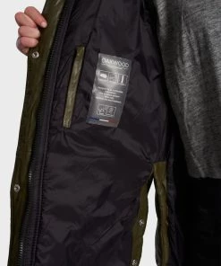 Oakwood Damen DUVET BLITZ Daunenmantel Khaki -Oakwood Soldes Boutique 03d66058746f49bf9cf9796a2b3f9886