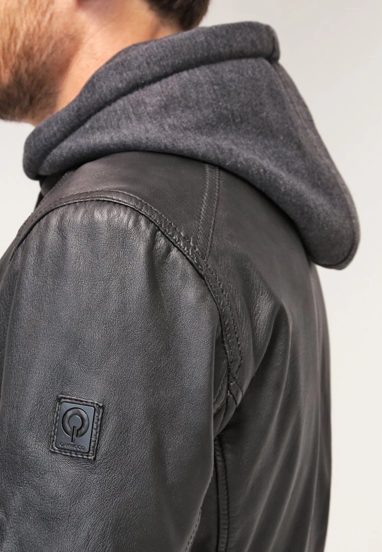 Oakwood JIMMY Lederjacke Black Herren 6 Oakwood JIMMY Lederjacke Black Herren – Bild 6