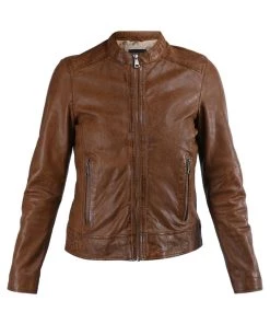 Oakwood JUDITH Lederjacke Brown Damen 9 Oakwood JUDITH Lederjacke Brown Damen -Oakwood Soldes Boutique 05614f425af24f64b7ba0914605f4451