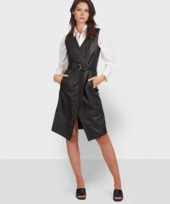 Oakwood Damen REBECCA Freizeitkleid Black -Oakwood Soldes Boutique 05778e8d036444fd8d7bd22ca8d892eb