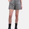 Oakwood Damen PICK Lederhose Khaki
