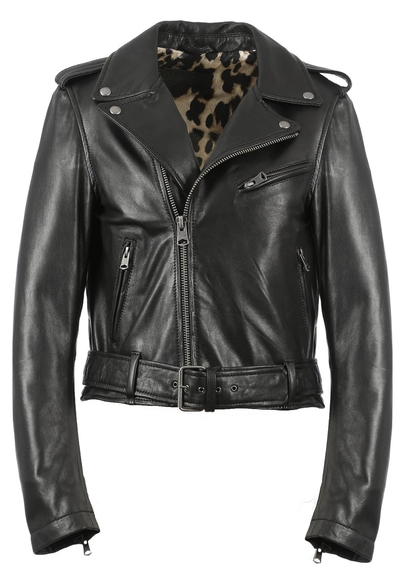 Oakwood RADIO Lederjacke Black Damen 7 Oakwood RADIO Lederjacke Black Damen – Bild 7