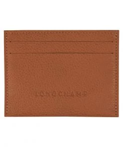 Longchamp Unisex FOULONNÉ Visitenkartenetui Caramel