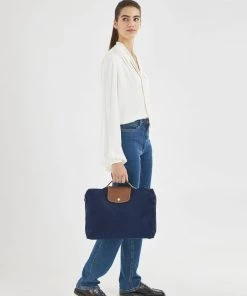 Longchamp LE PLIAGE ORIGINAL Aktentasche Navy Unisex