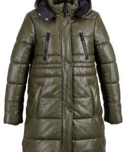 Oakwood Damen DUVET BLITZ Daunenmantel Khaki -Oakwood Soldes Boutique 0c9ca6b55487407aa0fe3cc9d05f51ec