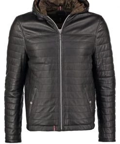 Oakwood AURELLIEN Lederjacke Black Herren -Oakwood Soldes Boutique 0ce276a37c0e4556aeab68b5601f3e2f