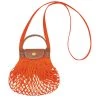 Longchamp Damen LE PLIAGE FILET Umhängetasche Orange