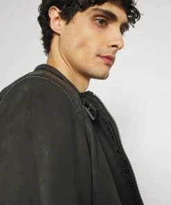 Oakwood PARK Lederjacke Antic Brown Herren -Oakwood Soldes Boutique 0f738deaa95749d0a893456522624293