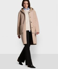 Oakwood ANGELIQUE REVERSIBLE Klassischer Mantel Beige Damen -Oakwood Soldes Boutique 0f7dcc7e6f10451495d52effb4ab12e3