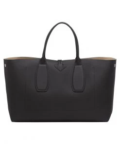 Longchamp ROSEAU Handtasche Schwarz Damen -Oakwood Soldes Boutique 1039bd455b4e4d7a9d539701ea75070d