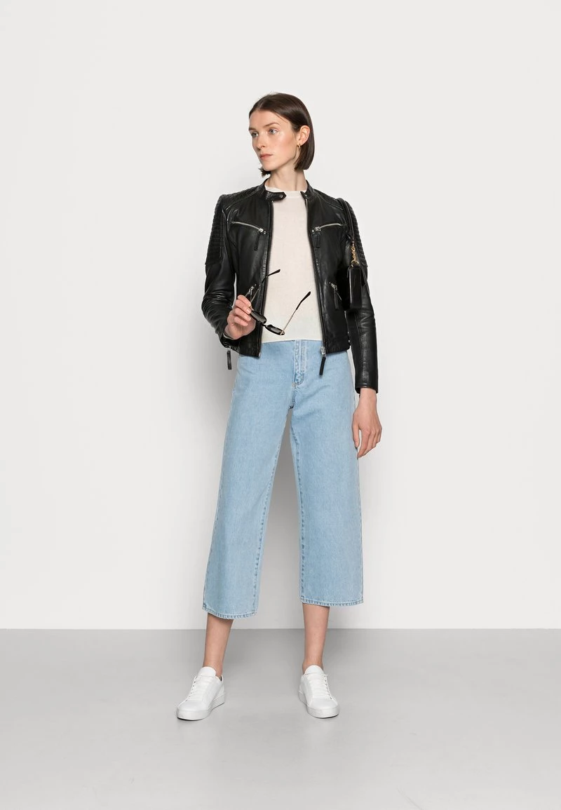 Oakwood Damen HILLS Lederjacke Black 2 Oakwood Damen HILLS Lederjacke Black – Bild 2