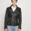 Oakwood Herren IRON Lederjacke Black