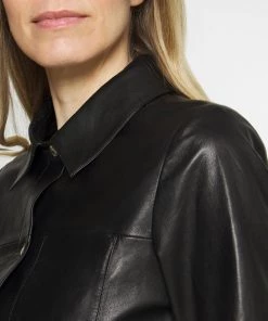 Oakwood Damen ANAE Hemdbluse Black -Oakwood Soldes Boutique 12892998c99f4ff783d4c945f6f3c74d