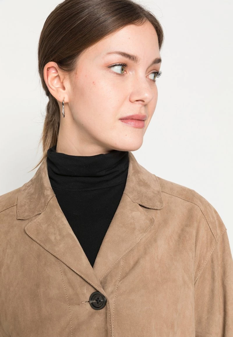 Oakwood PERNILLE Lederjacke Beige Damen 5 Oakwood PERNILLE Lederjacke Beige Damen – Bild 5