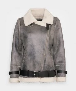 Oakwood Damen COMMUNITY Winterjacke Snow Grey -Oakwood Soldes Boutique 17a30a6abda442b7a2d23ada9837e07e