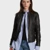 Oakwood Damen KARINE Lederjacke Black