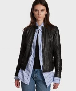 Oakwood Damen KARINE Lederjacke Black