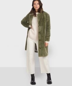 Oakwood CYBER Wintermantel Green Damen -Oakwood Soldes Boutique 1c1be97015094bcd9d466c767cd725f2