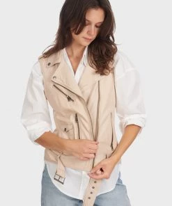 Oakwood Damen KYLIE Weste Beige
