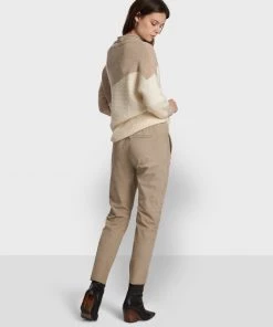 Oakwood Damen GIFT Lederhose Beige -Oakwood Soldes Boutique 20225d0fcf0c4dc48aacbfa736091948