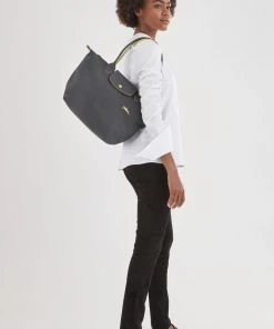 Longchamp LE PLIAGE CLUB Handtasche Metallgrau Damen