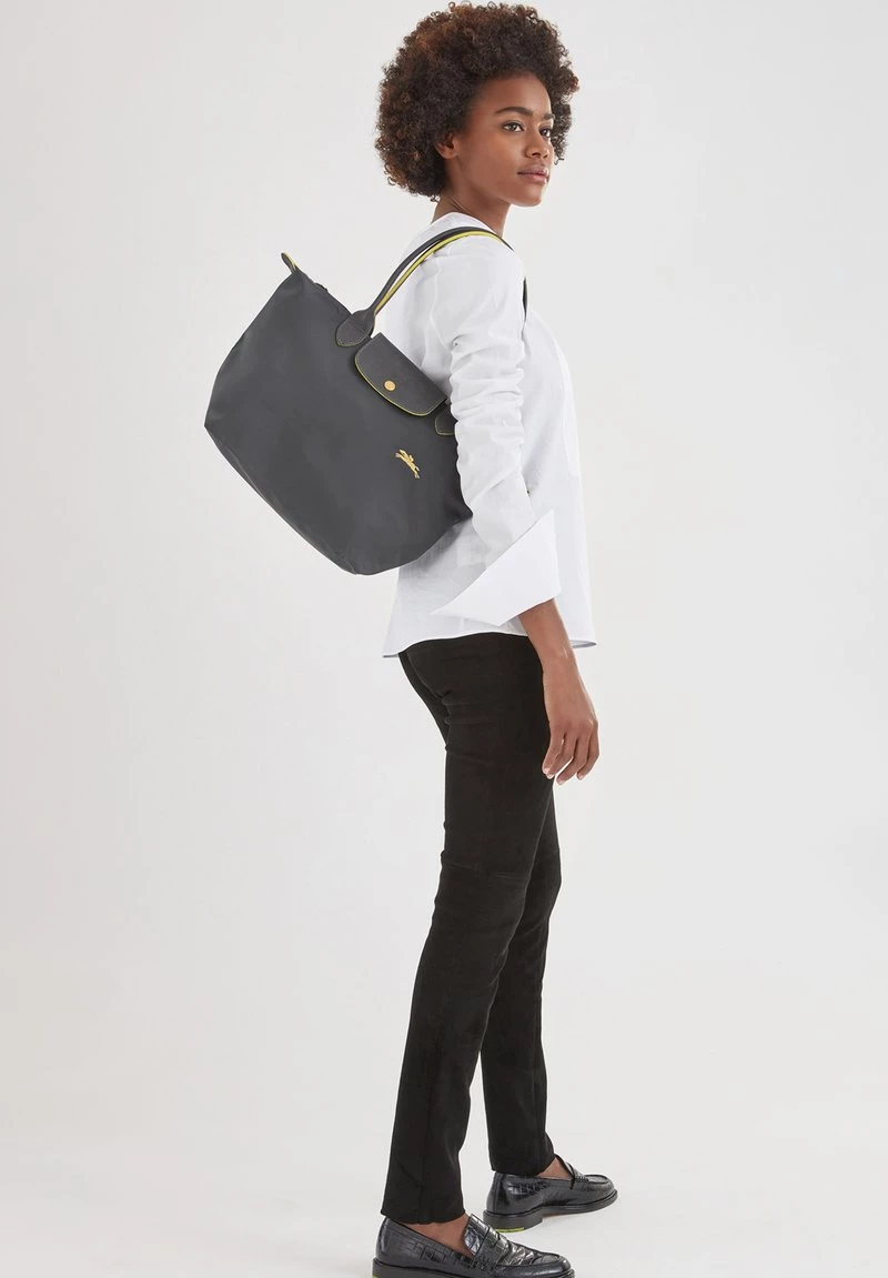 Longchamp LE PLIAGE CLUB Handtasche Metallgrau Damen 1 Longchamp LE PLIAGE CLUB Handtasche Metallgrau Damen