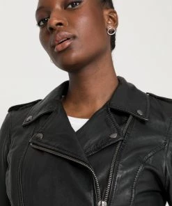 Oakwood LISA Lederjacke Black Damen -Oakwood Soldes Boutique 223c8fff28ff42c0909433f730431d74