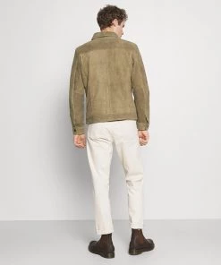 Oakwood Herren MINTER REMOVABLE COLLAR Lederjacke Yemen -Oakwood Soldes Boutique 233429033f99490eb775a39423f22660