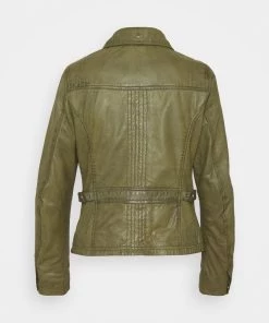 Oakwood Damen IOTA Lederjacke Khaki 13 Oakwood Damen IOTA Lederjacke Khaki -Oakwood Soldes Boutique 239d1784ded74381b0b435952002623f