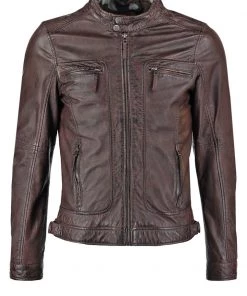 Oakwood CASEY Lederjacke Dark Brown Herren 13 Oakwood CASEY Lederjacke Dark Brown Herren -Oakwood Soldes Boutique 241c05aae2824f24b4983815d38fe456