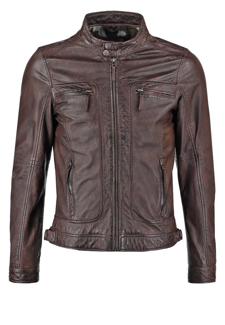 Oakwood CASEY Lederjacke Dark Brown Herren 7 Oakwood CASEY Lederjacke Dark Brown Herren – Bild 7