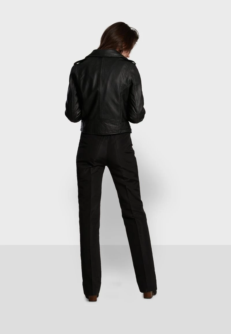 Oakwood RADIO Lederjacke Black Damen 6 Oakwood RADIO Lederjacke Black Damen – Bild 6