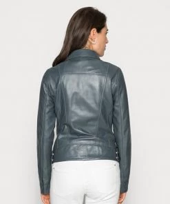 Oakwood Damen MARJORY Lederjacke Petrol 7 Oakwood Damen MARJORY Lederjacke Petrol -Oakwood Soldes Boutique 28757d6d69b4445b93d67f1bce60d315