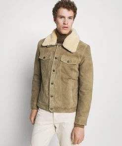 Oakwood Herren MINTER REMOVABLE COLLAR Lederjacke Yemen