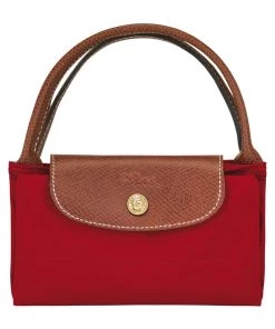 Longchamp LE PLIAGE ORIGINAL Handtasche Rot Damen -Oakwood Soldes Boutique 295894f699bc437a986a3d0e726cb112