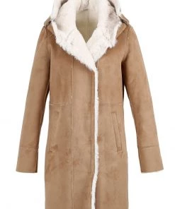 Oakwood Damen MASHA Wintermantel Light Brown -Oakwood Soldes Boutique 2a1b1497b0f44208be5f7b81222da2e0