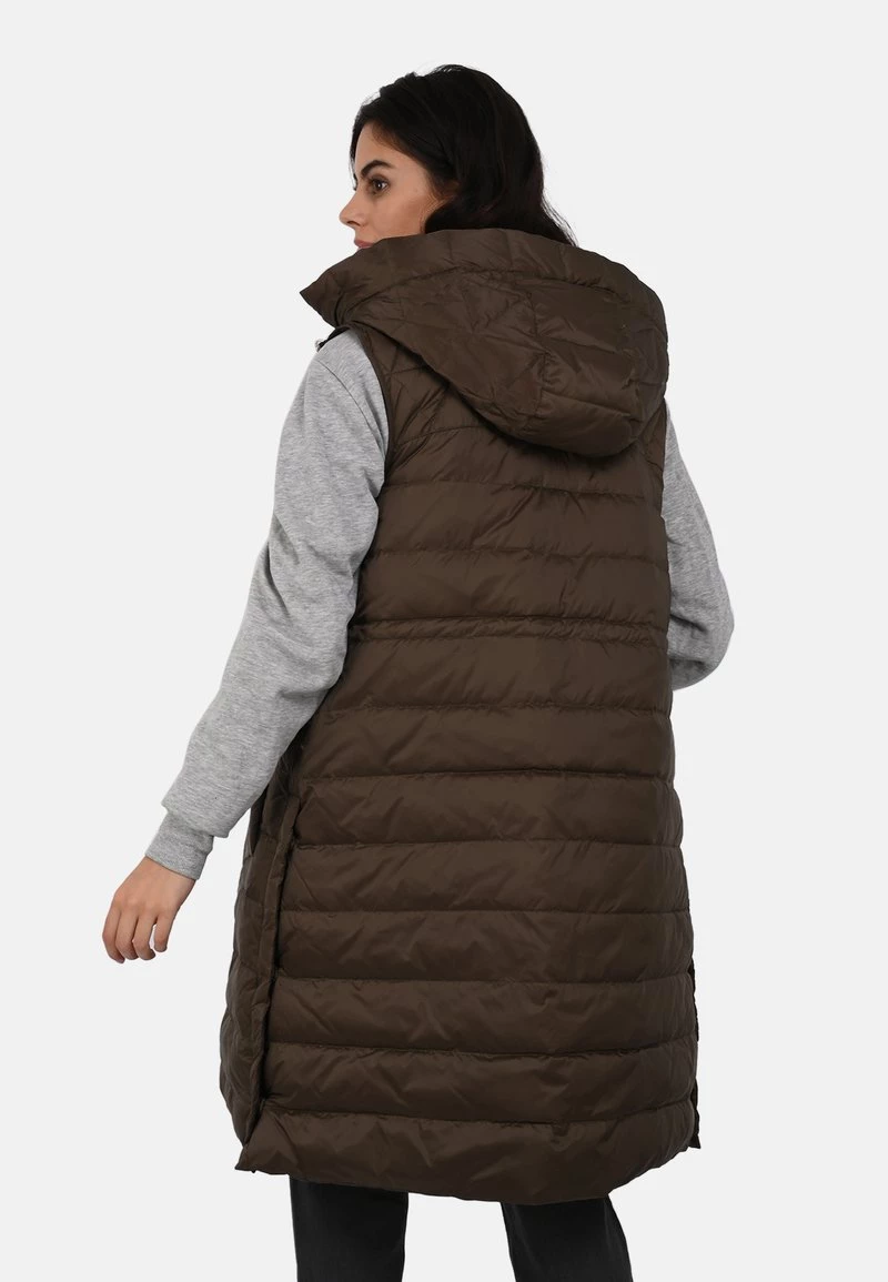 Oakwood MAGGY Weste Khaki Damen 3 Oakwood MAGGY Weste Khaki Damen – Bild 3