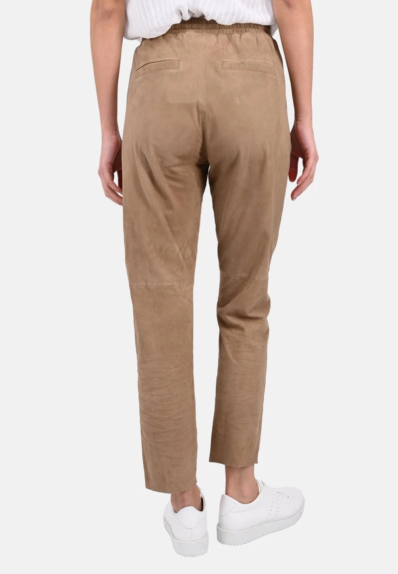 Oakwood GIFT Lederhose Beige Damen 3 Oakwood GIFT Lederhose Beige Damen – Bild 3