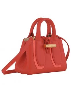 Longchamp Kinder ROSEAU SHADOW Handtasche Rouge -Oakwood Soldes Boutique 30a1f67da0ac43c8911ee70915c7a3ea