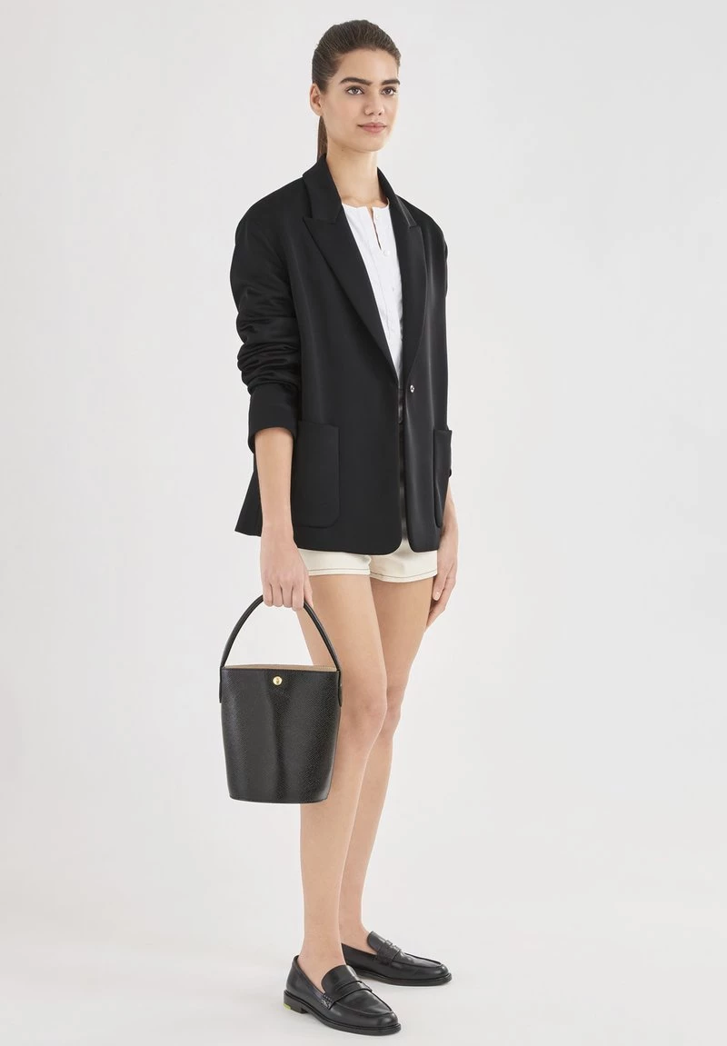 Longchamp Handtasche Schwarz Damen 1 Longchamp Handtasche Schwarz Damen