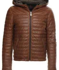 Oakwood Herren AURELLIEN Lederjacke Brown -Oakwood Soldes Boutique 3126f9860bb64d168a3eb54042d211b8