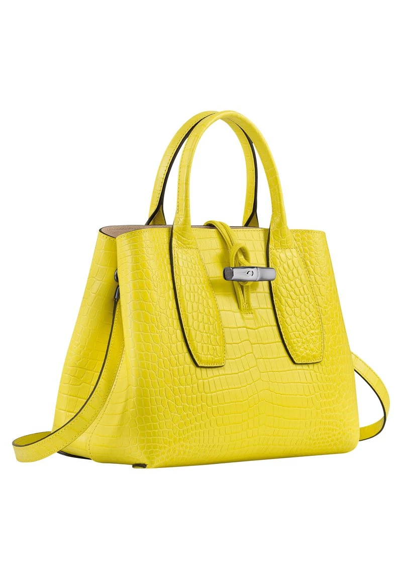 Longchamp ROSEAU Handtasche Zitrone Damen 5 Longchamp ROSEAU Handtasche Zitrone Damen – Bild 5