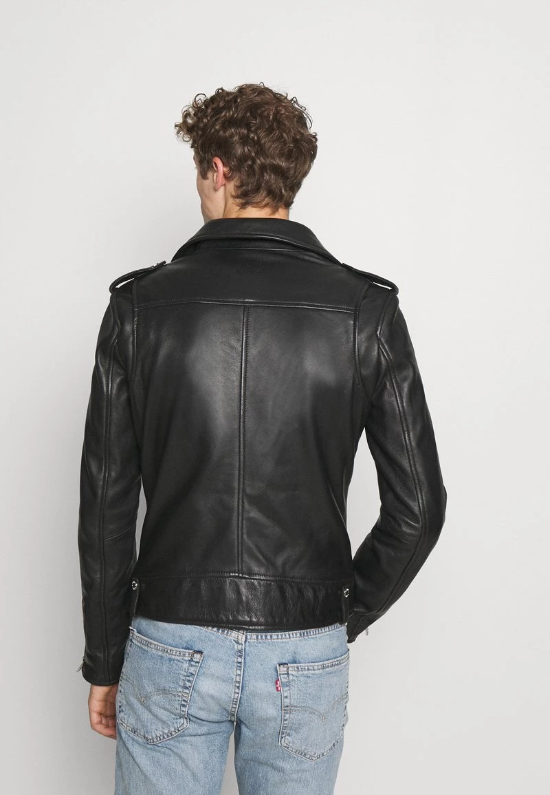 Oakwood Herren IRON Lederjacke Black 3 Oakwood Herren IRON Lederjacke Black – Bild 3