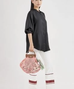 Longchamp LE PLIAGE FILET Handtasche Rouge Damen