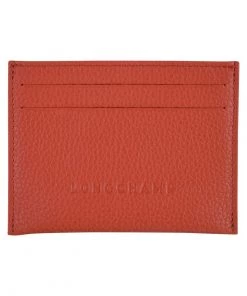 Longchamp FOULONNÉ Visitenkartenetui Rouge Unisex