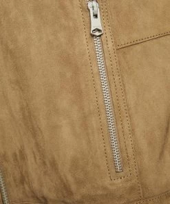 Oakwood Herren MILTON Lederjacke Tan -Oakwood Soldes Boutique 361d826898a24101bb5379a56bfc174d